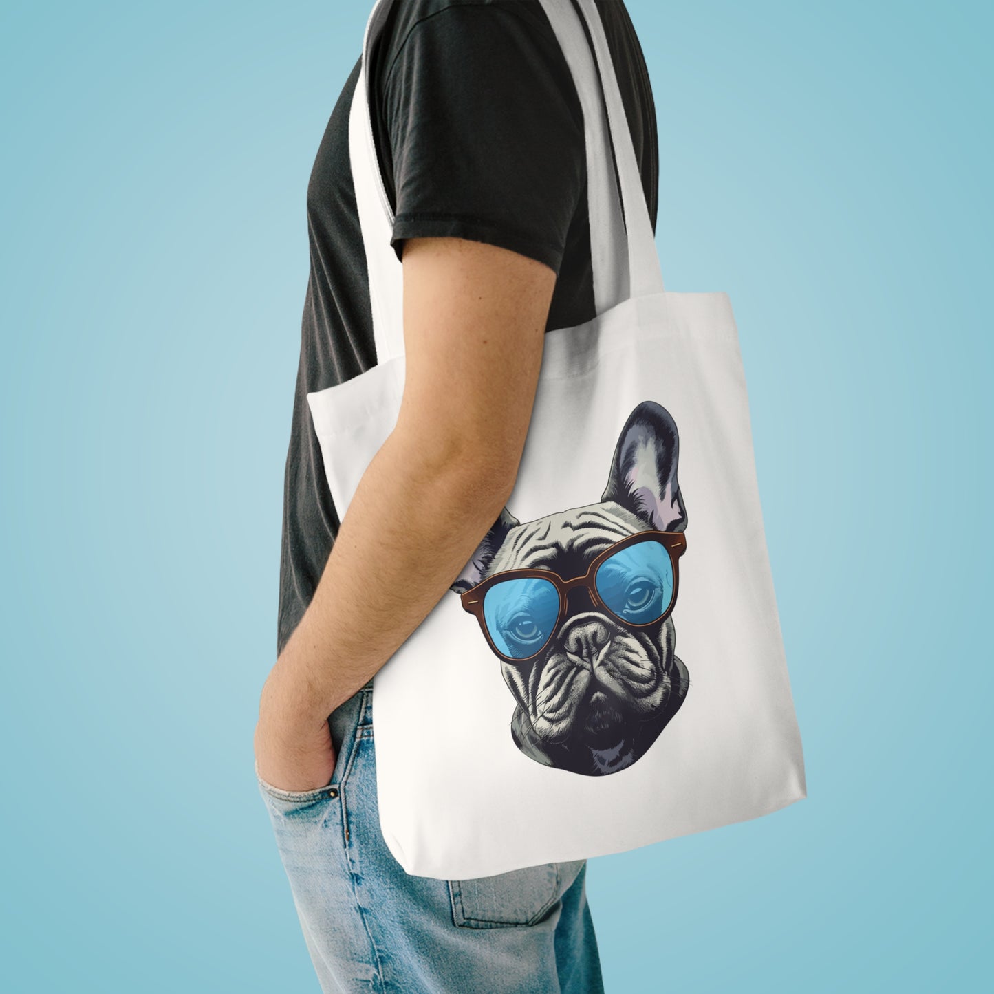 Funny Tote Bag | Bulldog |