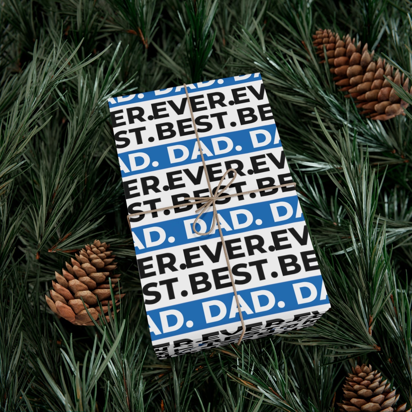 Funny Gift Wrap | Best Dad Ever |