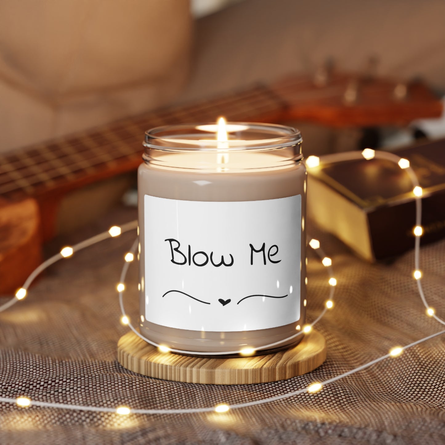 Funny Scented Soy Candle, 9oz - Blow Me