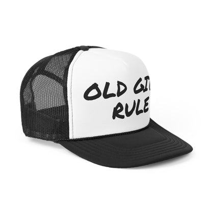 Funny Trucker Cap | Old Gits Rule |