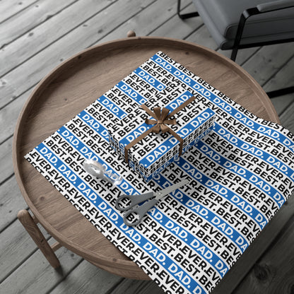 Funny Gift Wrap | Best Dad Ever |