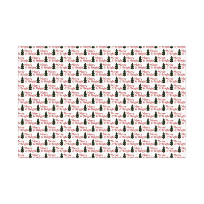 Funny Gift Wrap | Merry and Bright |