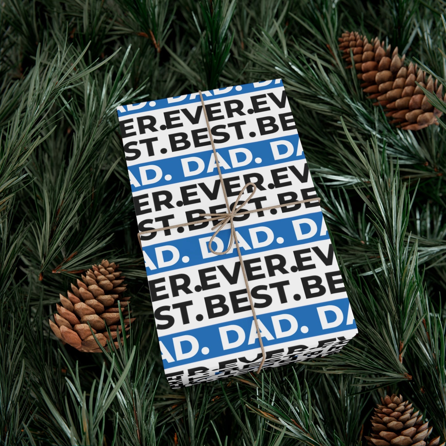 Funny Gift Wrap | Best Dad Ever |