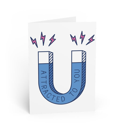 Attracted to you card