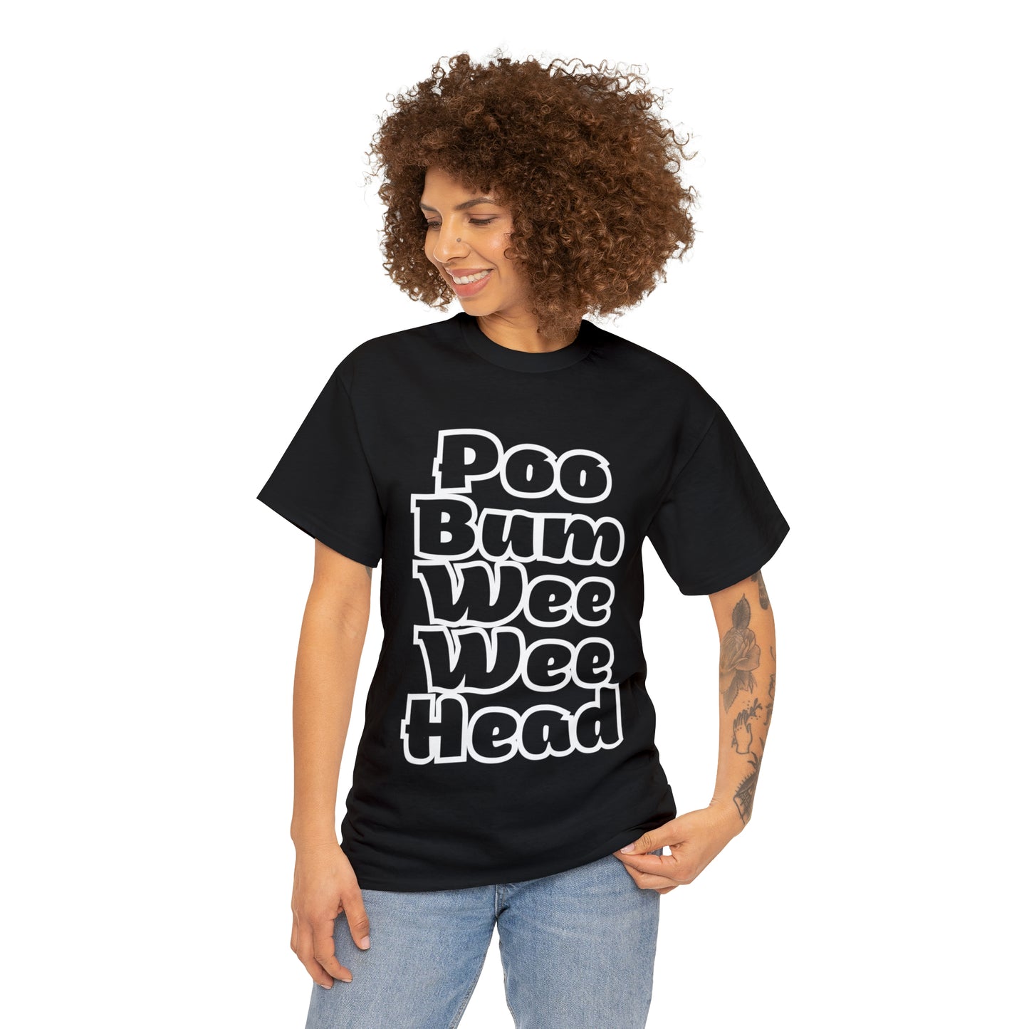 Funny T-Shirt | Poo Bum Wee Wee Head |
