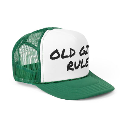 Funny Trucker Cap | Old Gits Rule |