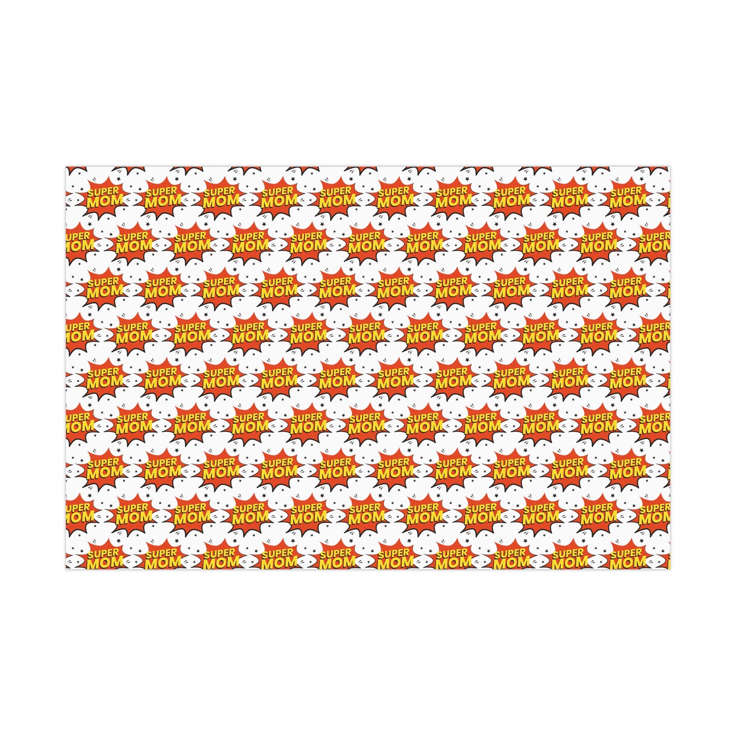 Funny Gift Wrap | Super Mom |