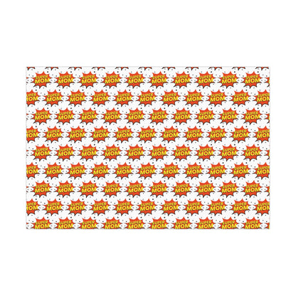 Funny Gift Wrap | Super Mom |