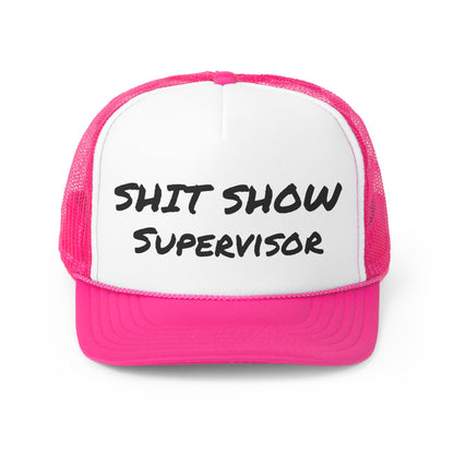 Funny Trucker Cap | Shit Show Supervisor |