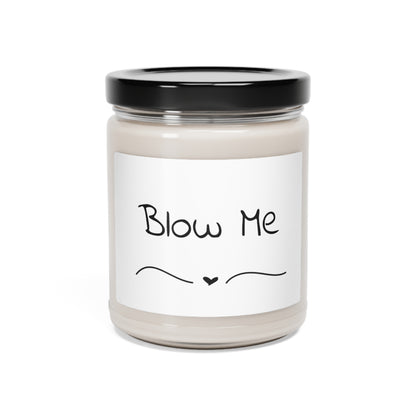Funny Scented Soy Candle, 9oz - Blow Me