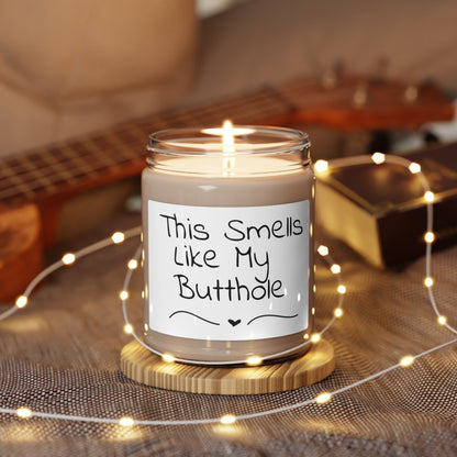 Funny Scented Soy Candle, 9oz - This Smells Like My Butthole