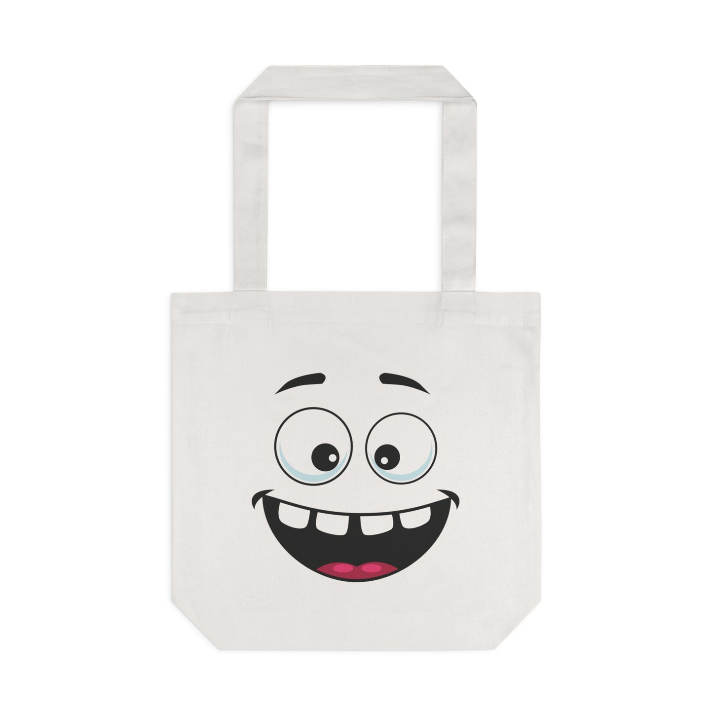 Funny Tote Bag | Smiley Face |