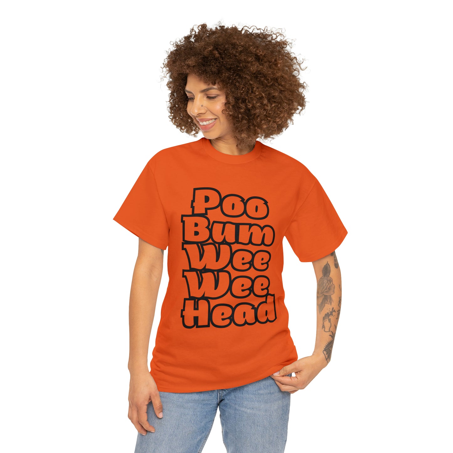 Funny T-Shirt | Poo Bum Wee Wee Head |