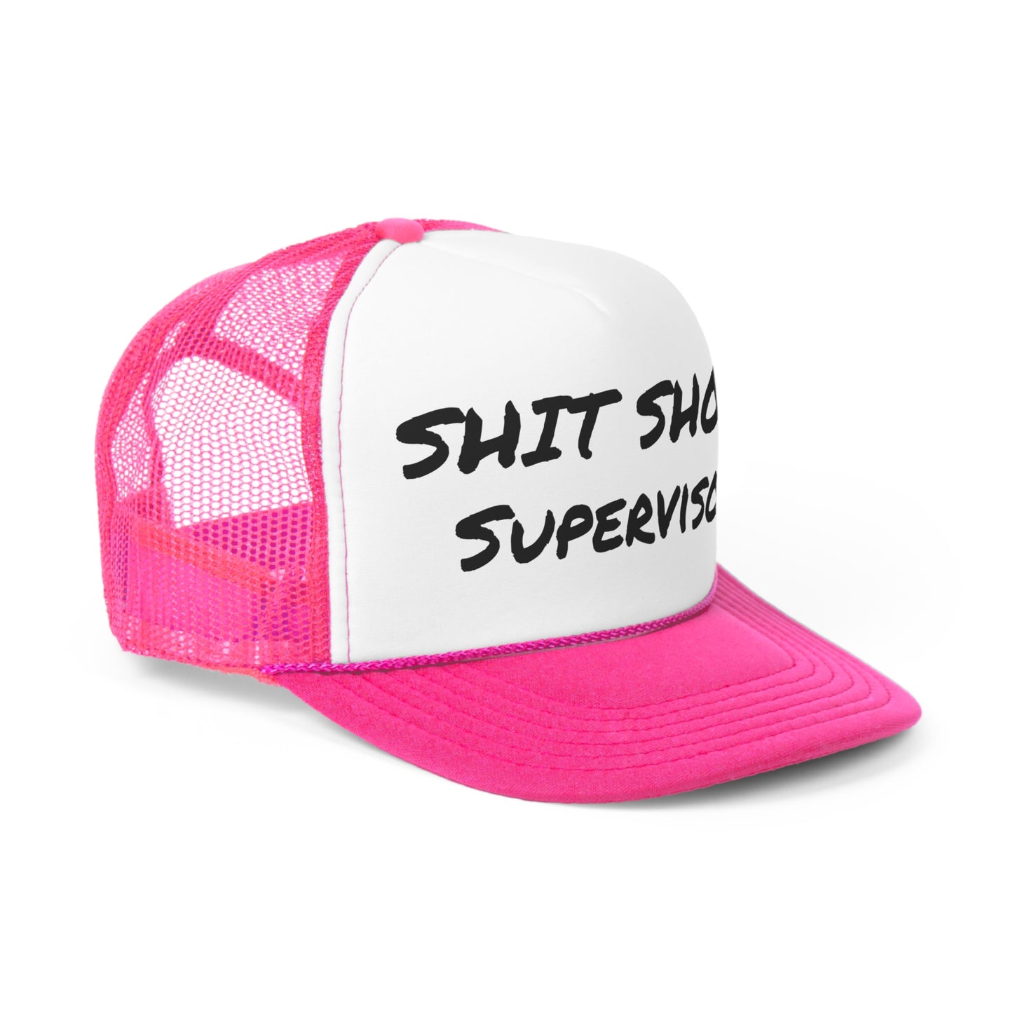 Funny Trucker Cap | Shit Show Supervisor |
