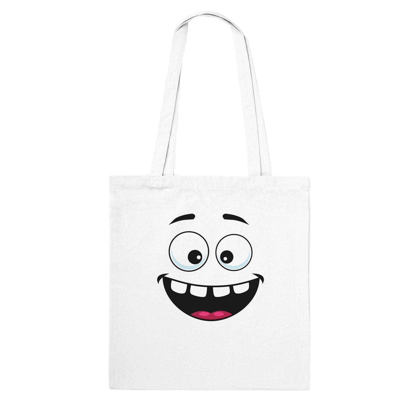Funny Tote Bag | Smiley Face |
