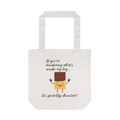 Funny Tote Bag | If You're Wondering What's Inside My Bag |