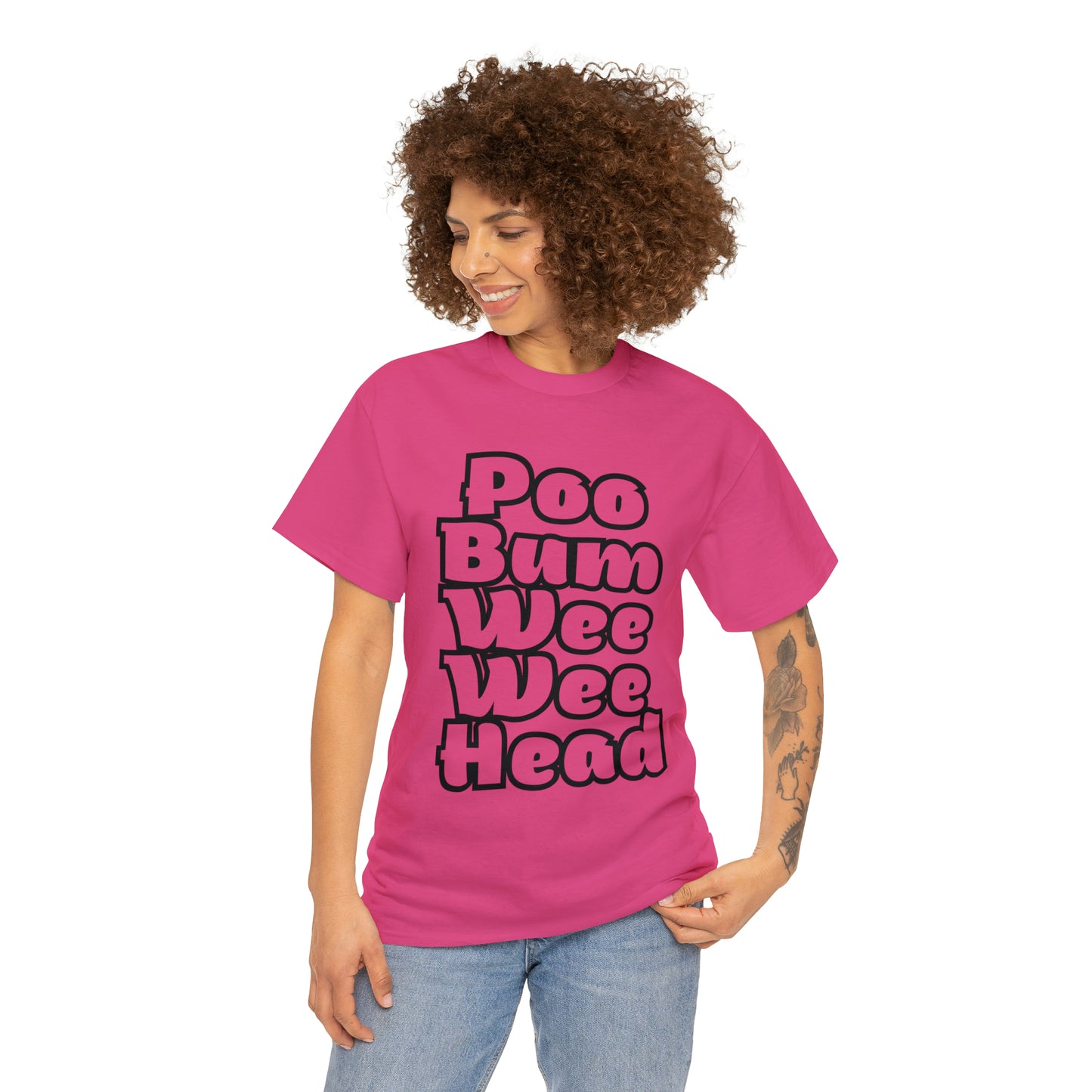 Funny T-Shirt | Poo Bum Wee Wee Head |