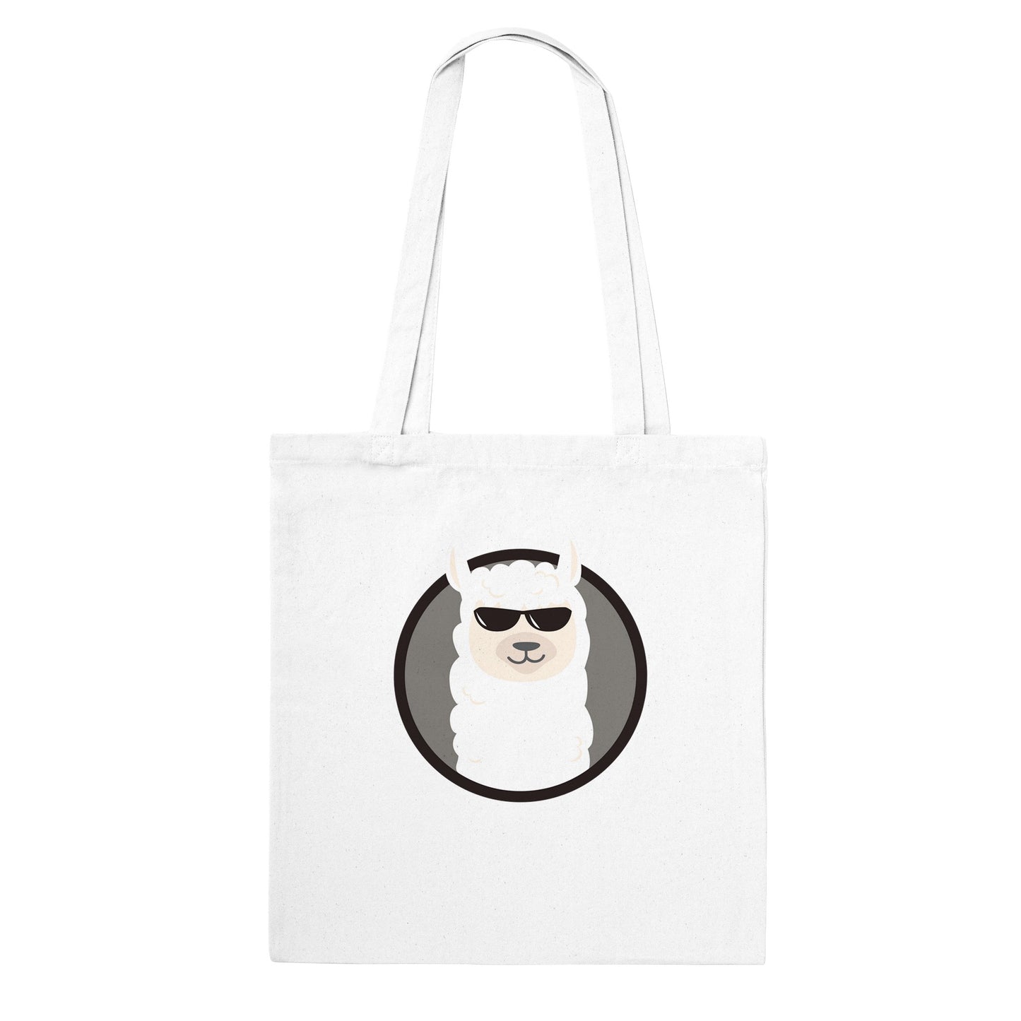 Funny Tote Bag | Cool Lama |