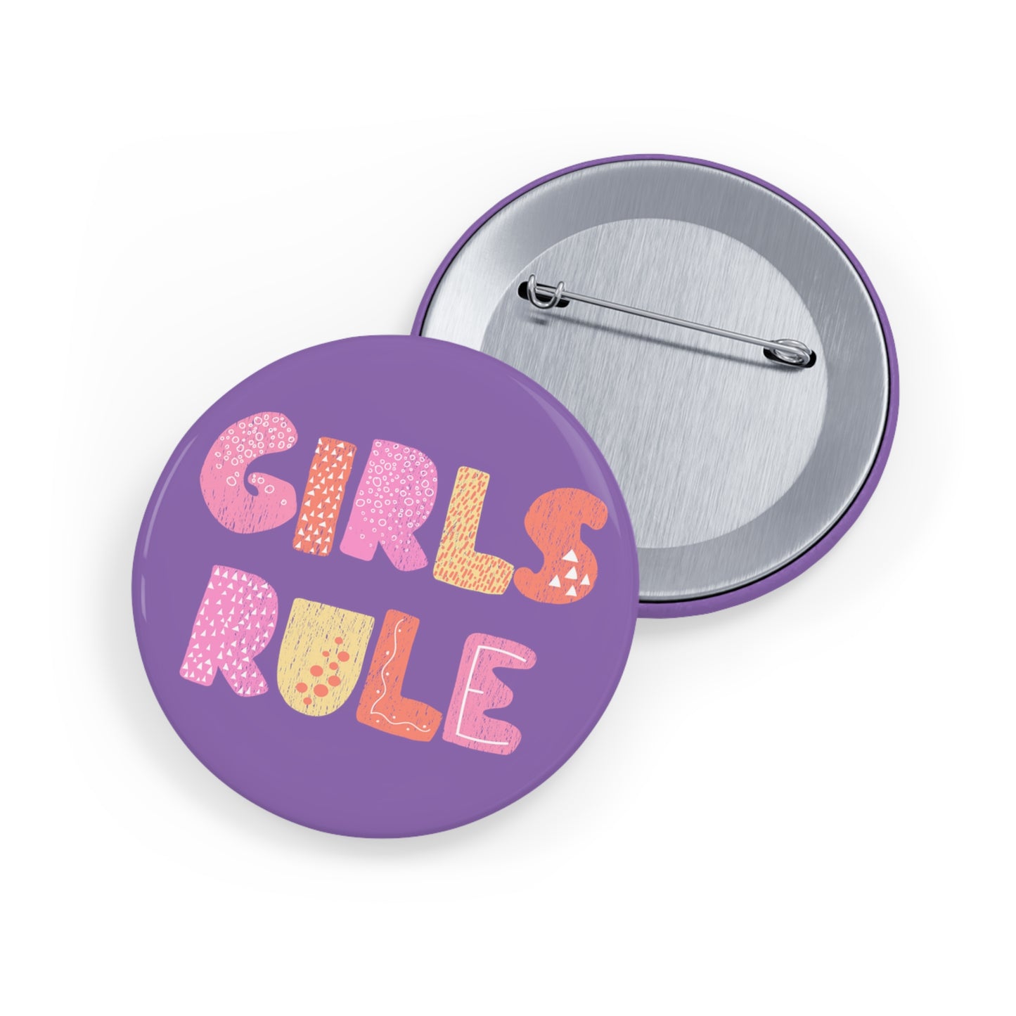 Funny Badges | Girls Rule |