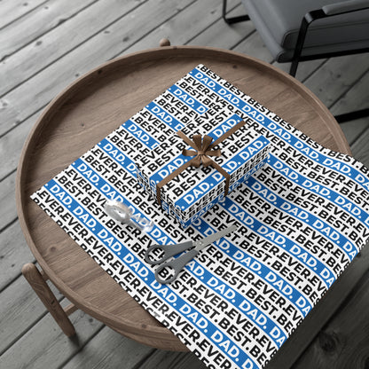 Funny Gift Wrap | Best Dad Ever |