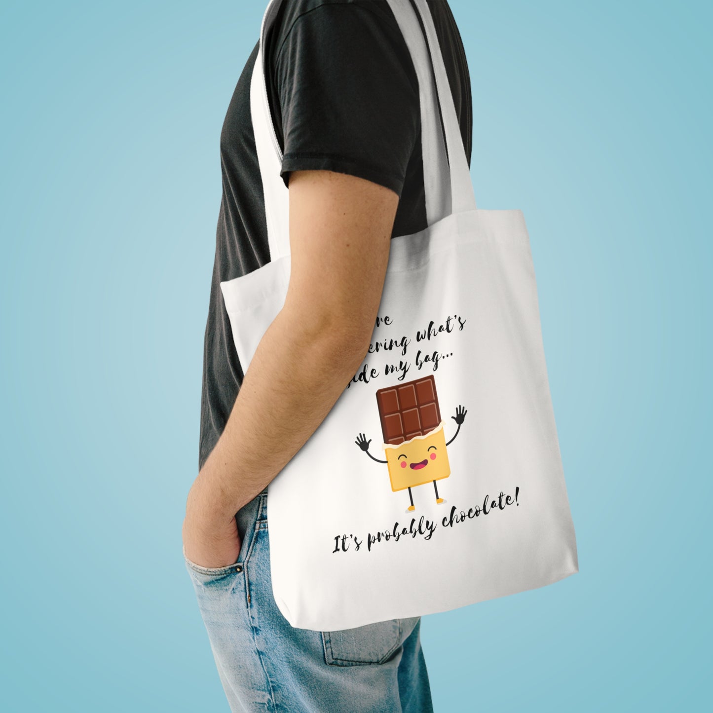 Funny Tote Bag | If You're Wondering What's Inside My Bag |