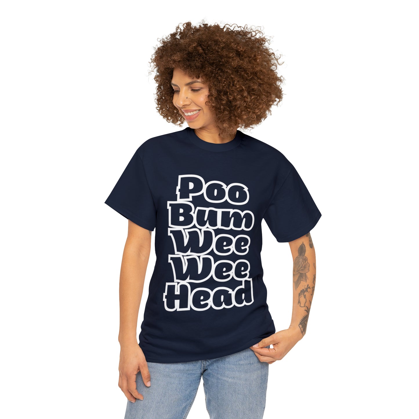 Funny T-Shirt | Poo Bum Wee Wee Head |