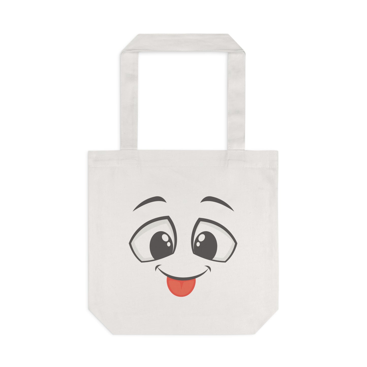 Funny Tote Bag | Cartoon Face |