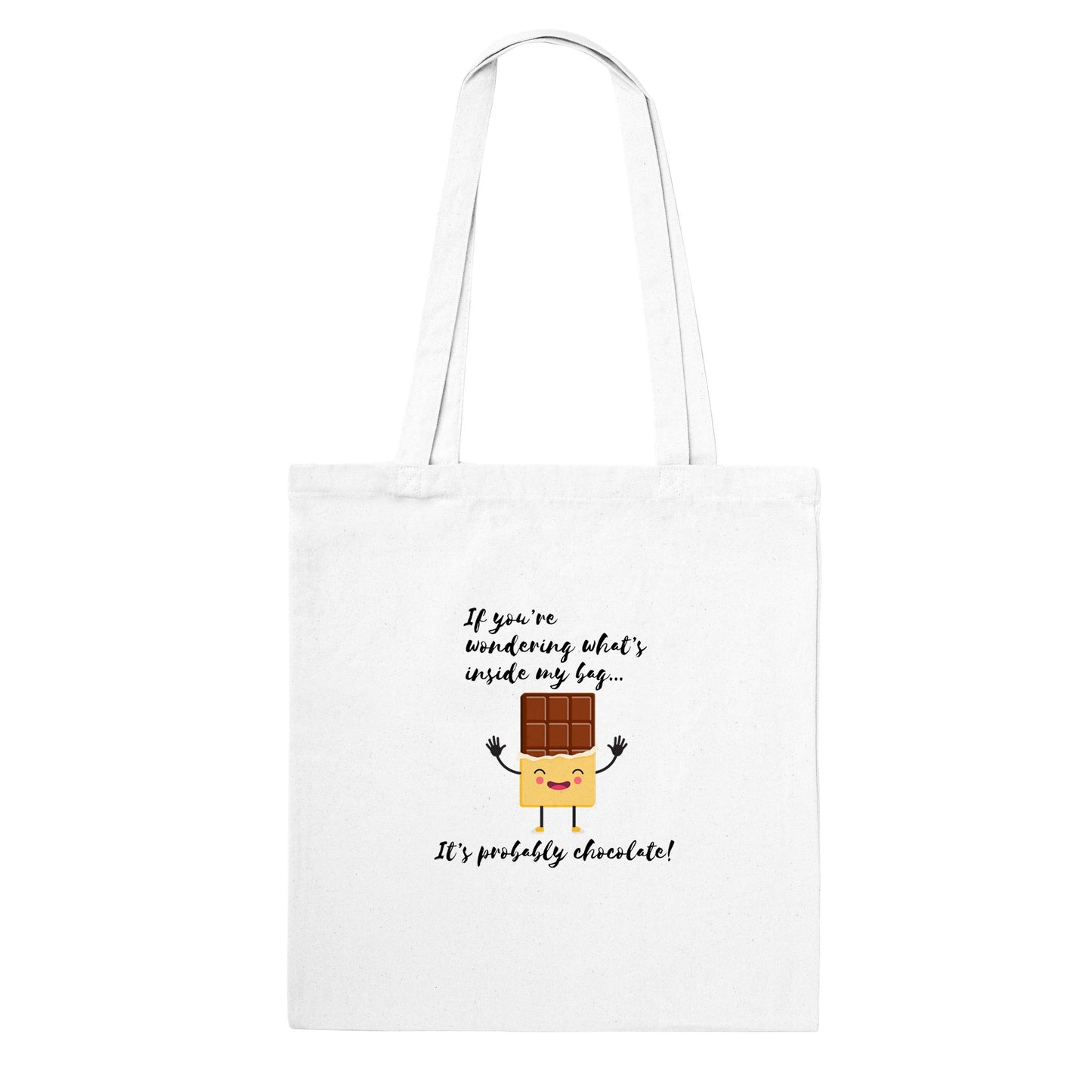 Funny Tote Bag | If You're Wondering What's Inside My Bag |